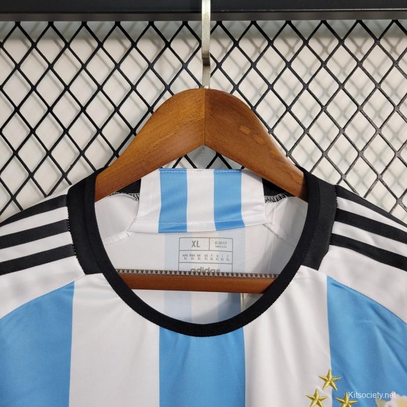 2014 Argentina World Cup Home Jersey – Messi – Champion F.C Retro