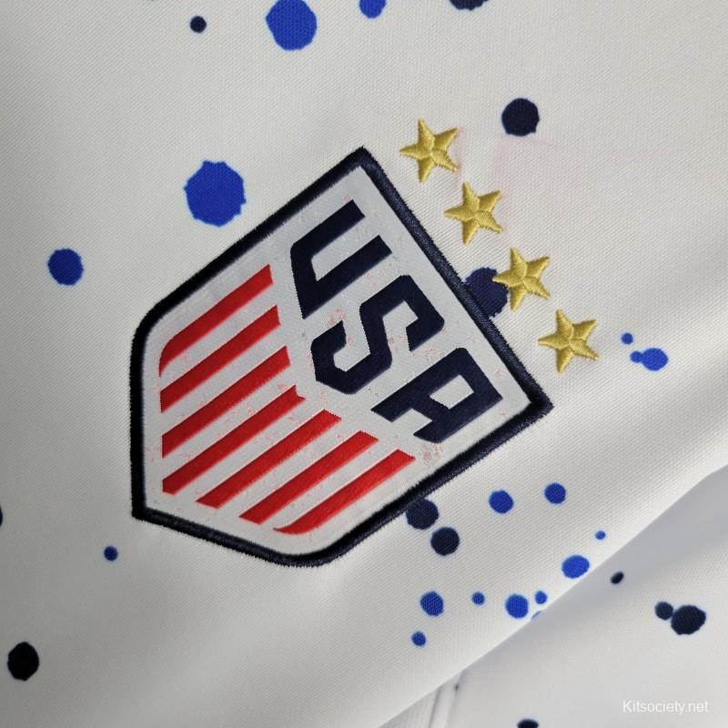 2022 USA Home Soccer Jersey - Kitsociety