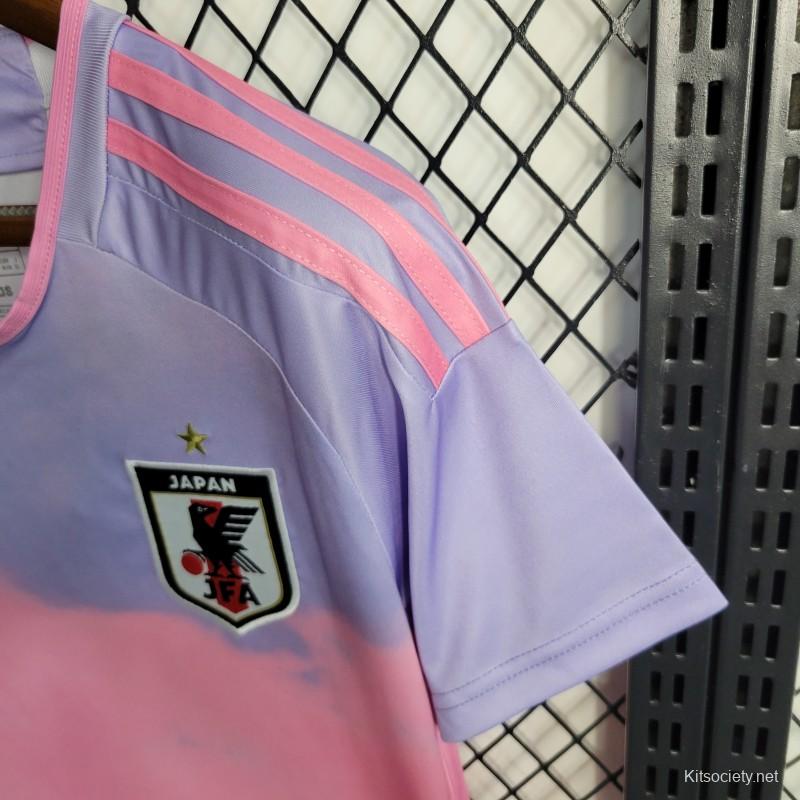 2023 Women Japan Away Pink Jersey - Kitsociety