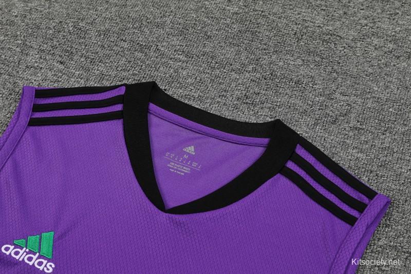 22/23 Liverpool Kids Kit Goalkeeper Purple Size 16-28 - Kitsociety