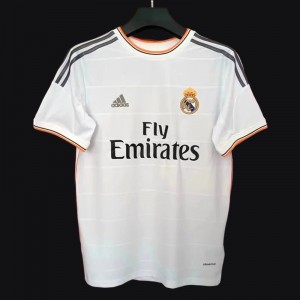 Retro 14-15 Long Sleeve Real Madrid Away Pink Jersey - Kitsociety