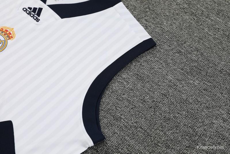 adidas Mens Training Sleeveless Shirt 23/24 Navy - Real Madrid CF