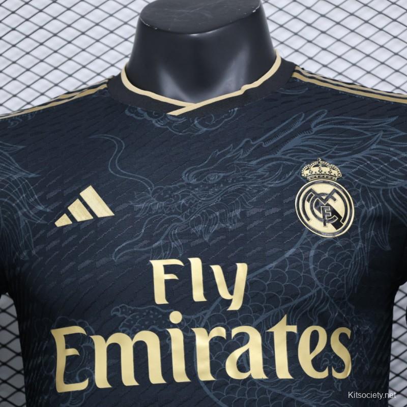 Real Madrid 23/24 Gold Dragon Jersey