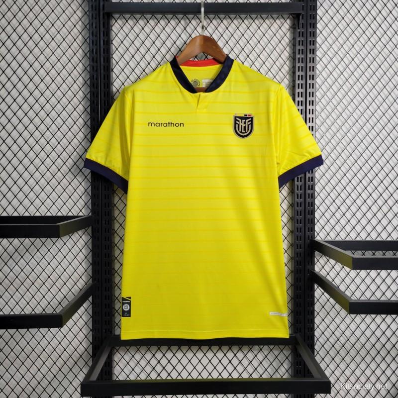 Marathon Ecuador Home Jersey - Men's - Yellow - M