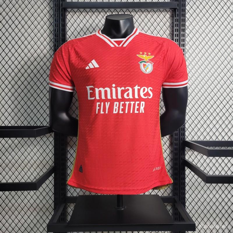 19-20 Benfica Home Red Soccer Jerseys Shirt(Player Version) - Cheap Soccer  Jerseys Shop