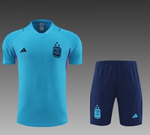 2023 Kids Argentina Blue Goalkeeper Jersey - Kitsociety