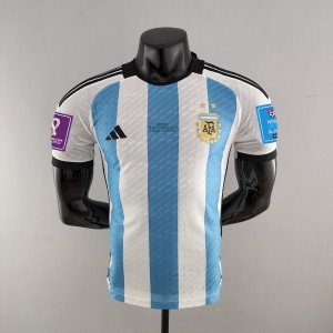 3 Stars 2023 Argentina Black Commemorative Jersey With World Cup Champion  Patch - Kitsociety