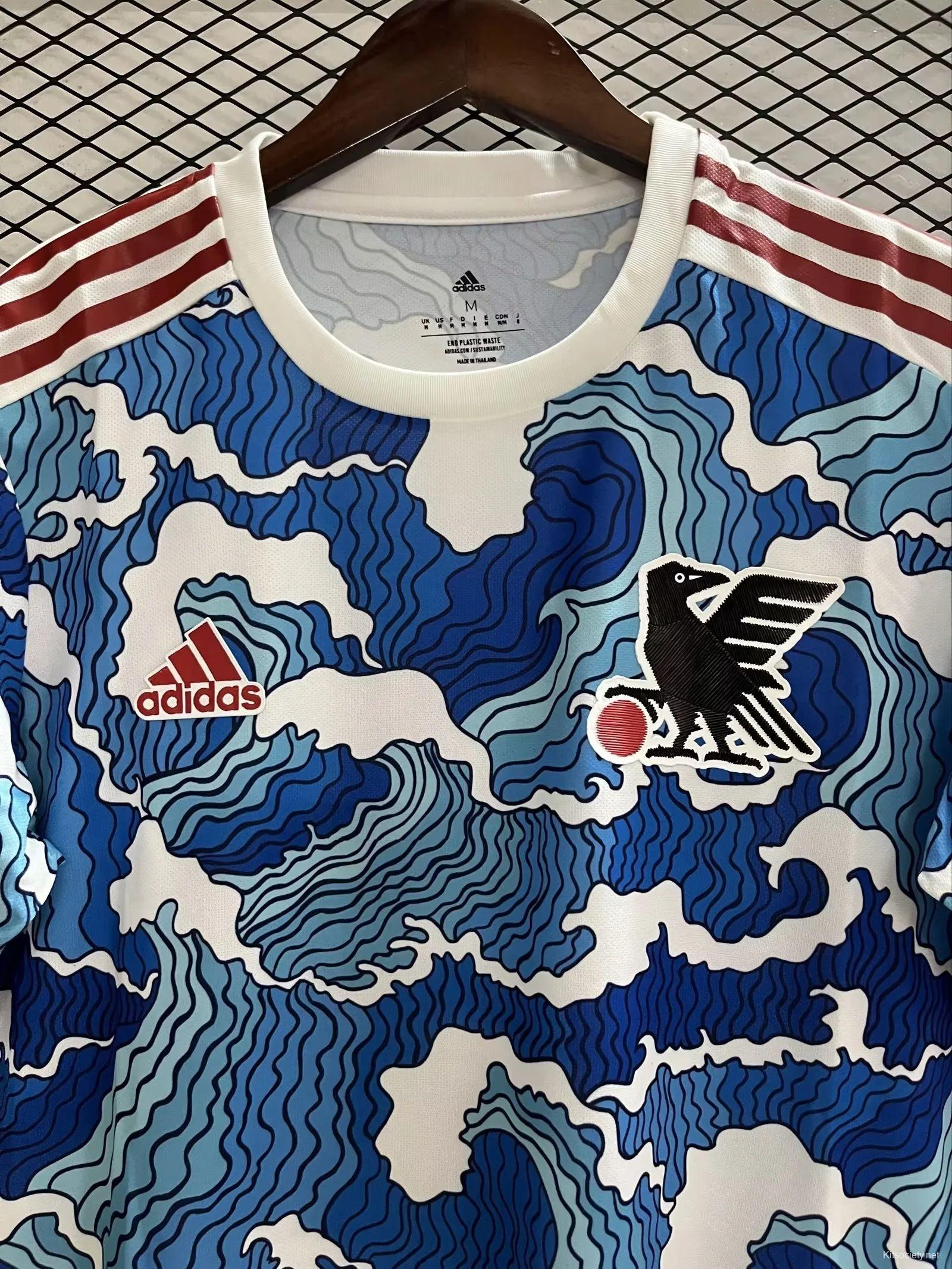 adidas New York Red Bulls Americana Pre-Match Jersey - Blue