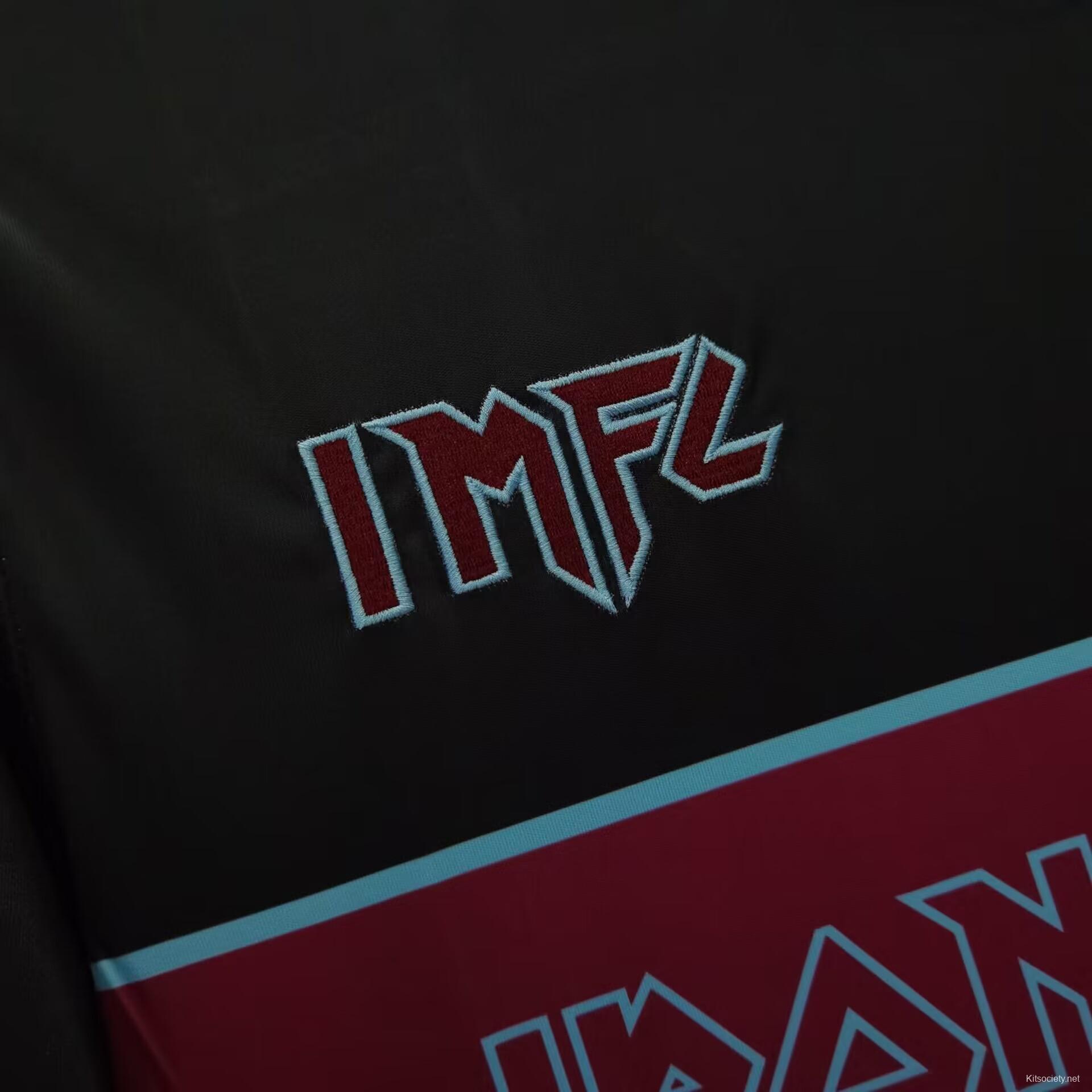 Retro 22/23 Iron Maiden X West Ham White Jersey - Kitsociety