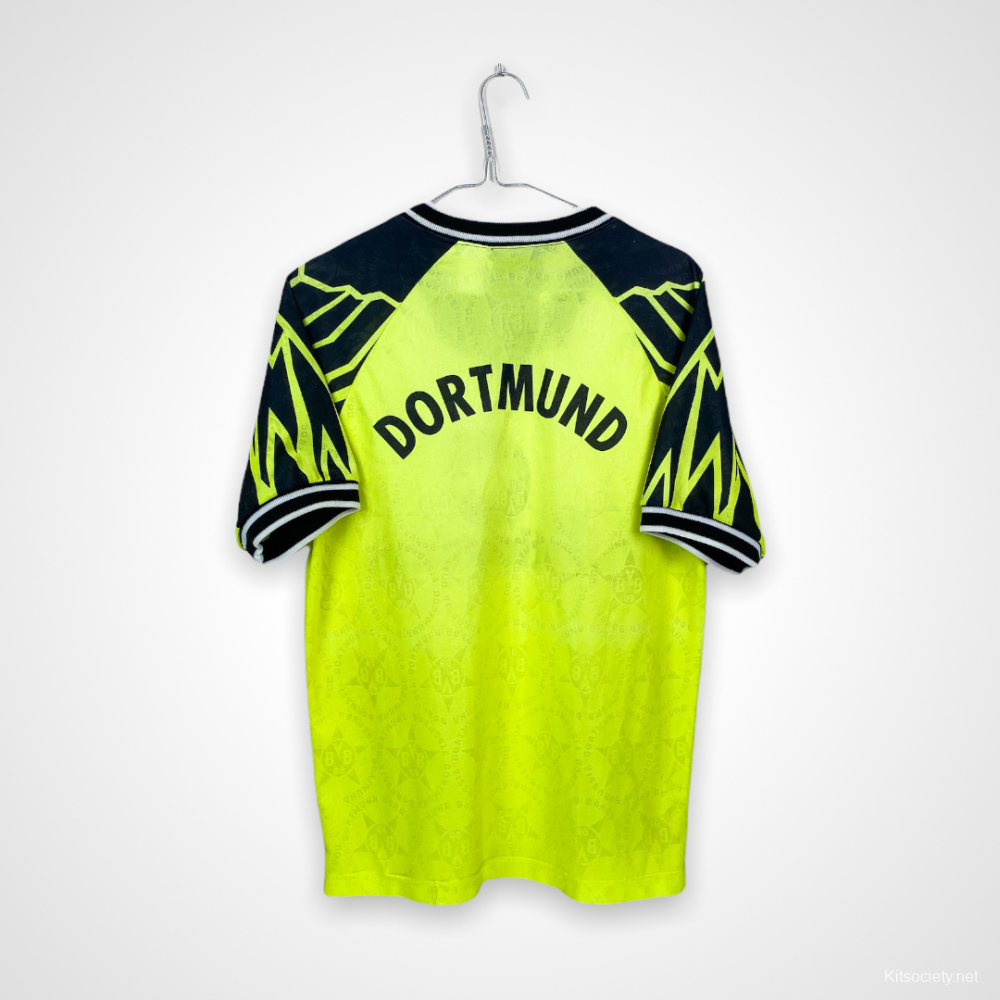 Retro 94/95 Borussia Dortmund Home Jersey - Kitsociety