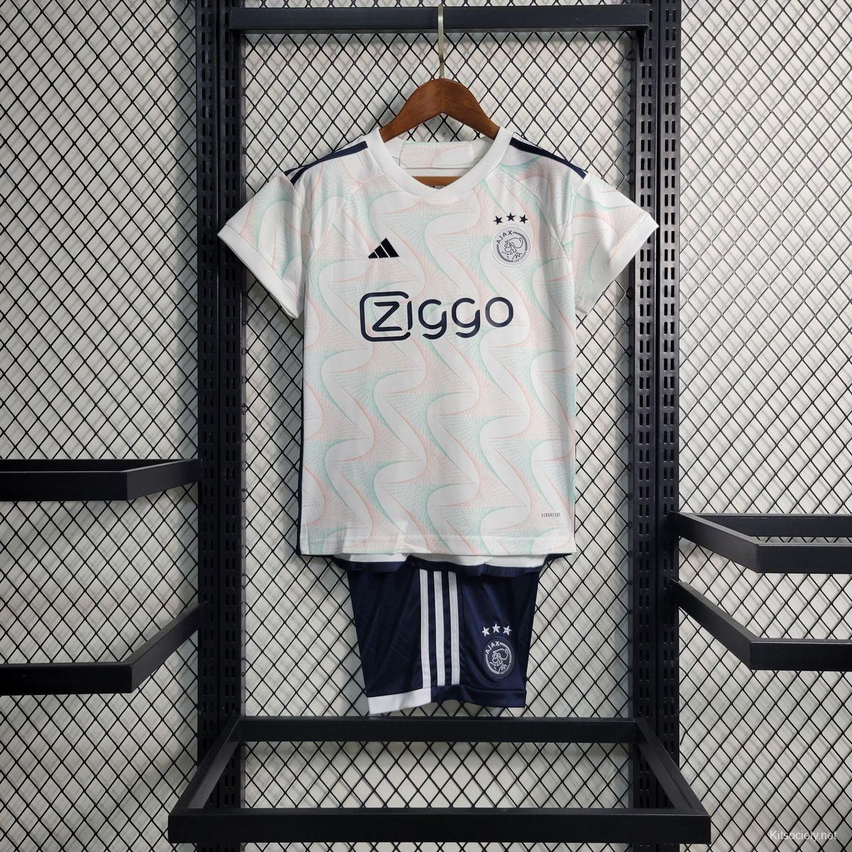 23-24 Ajax Training Blue Jersey - Kitsociety